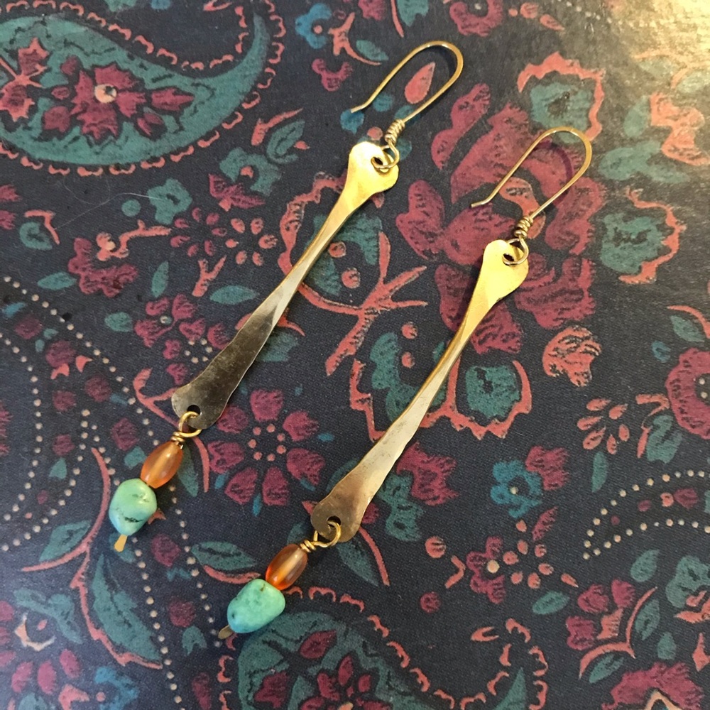 Hand crafted Turquoise Earrings